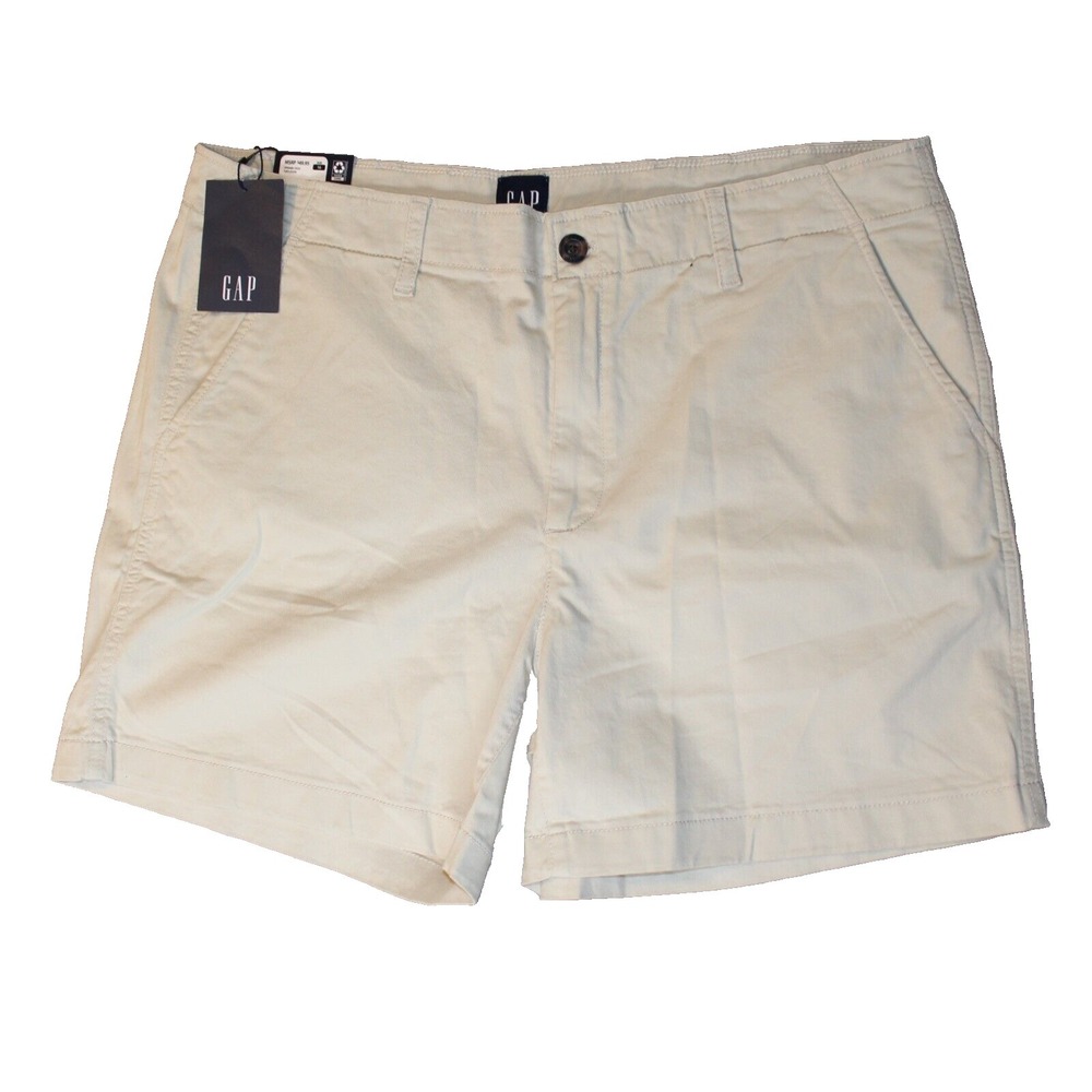 GAP Women's Classic Midrise Short - Turtledove - Size 16 - 5" inseam